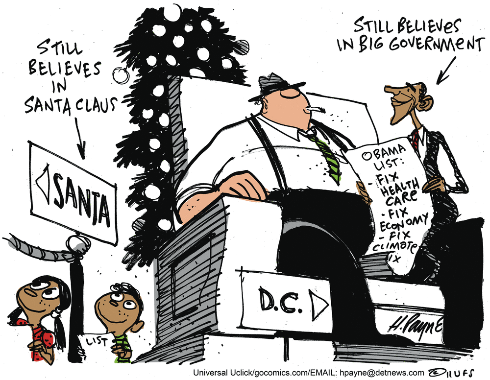 Henry Payne Comic Strip for December 24, 2011 