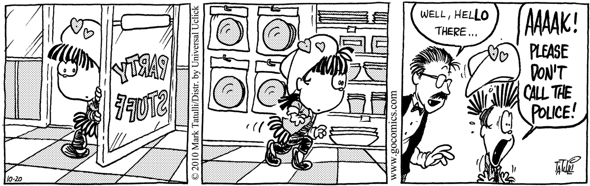 Heart of the City Comic Strip for October 20, 2010 
