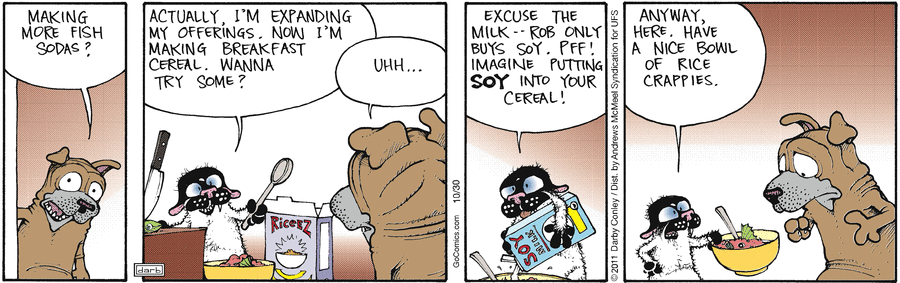 Get Fuzzy Comic Strip for October 30, 2023 