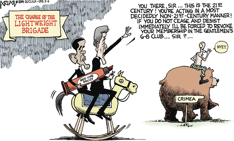 Robert Ariail Comic Strip for March 06, 2014 