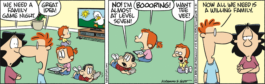 Baby Blues Comic Strip for July 31, 2017 