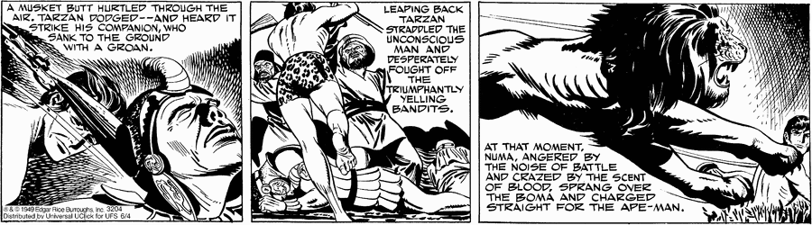 Tarzan Comic Strip for June 04, 2016 