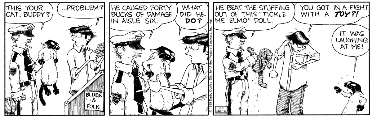 Get Fuzzy Comic Strip for September 06, 1999 