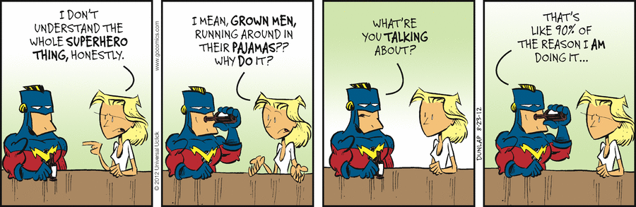 Ink Pen Comic Strip for August 23, 2012 