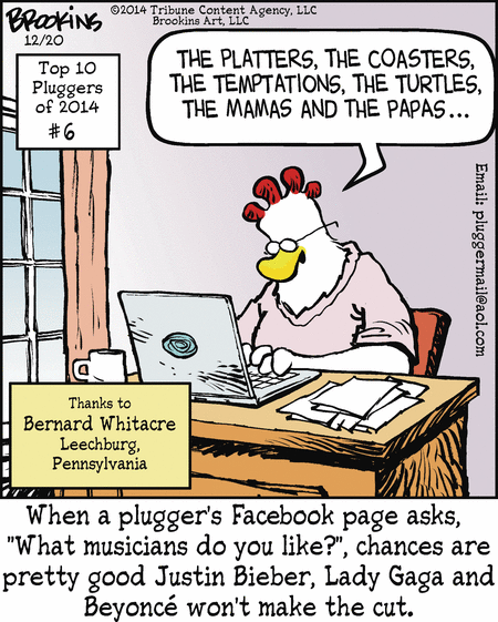 Pluggers Comic Strip for December 20, 2014 