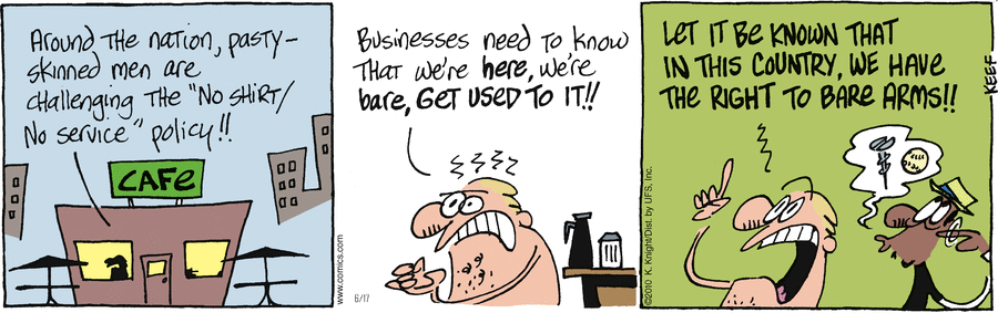 The Knight Life Comic Strip for June 17, 2010 
