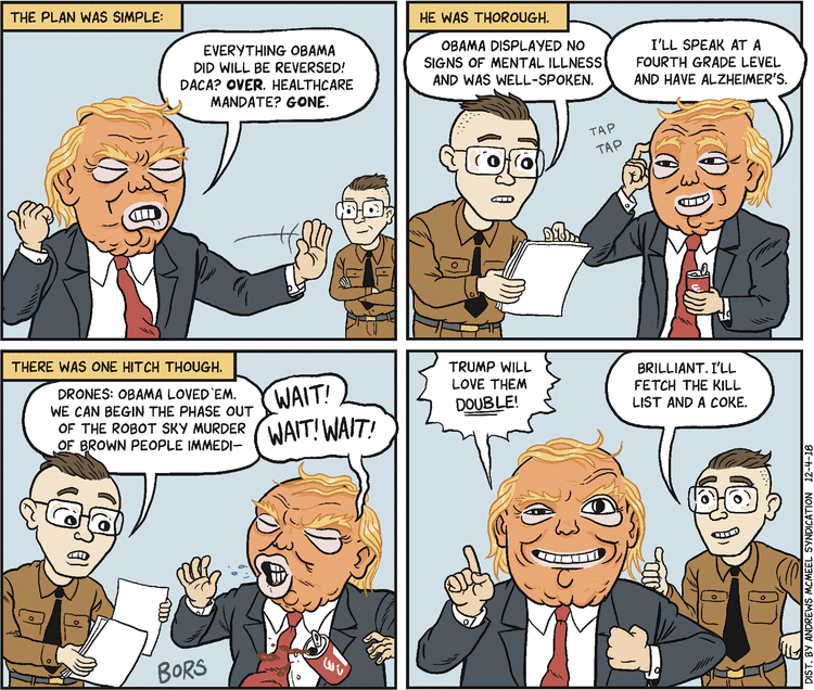 Matt Bors Comic Strip for December 04, 2018 