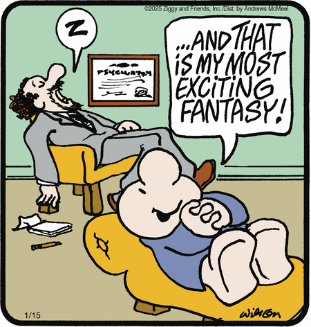 Ziggy Comic Strip for January 15, 2025 