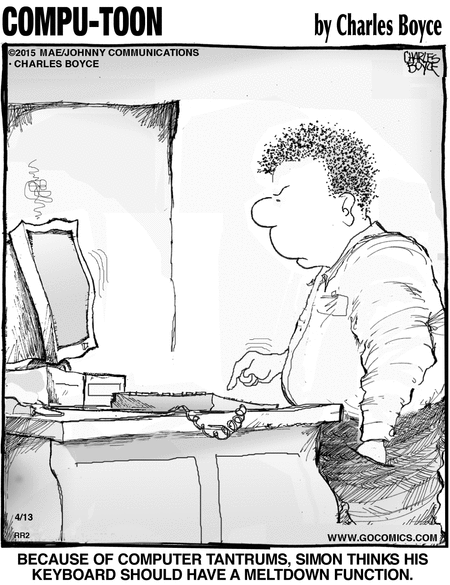 Compu-toon Comic Strip for April 13, 2015 