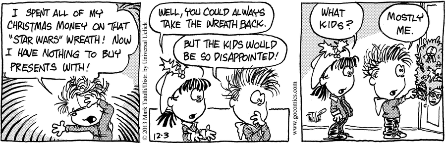 Heart of the City Comic Strip for December 03, 2013 
