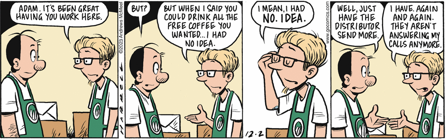 Adam@Home Comic Strip for December 02, 2023 