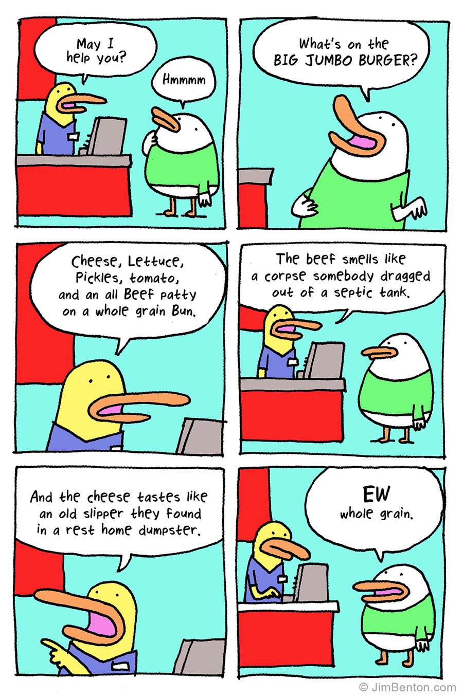 Jim Benton Cartoons Comic Strip for December 18, 2020 