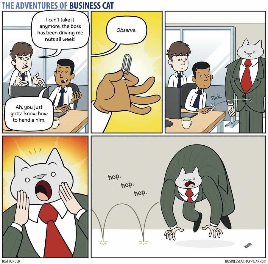The Adventures of Business Cat Comic Strip for May 29, 2017 