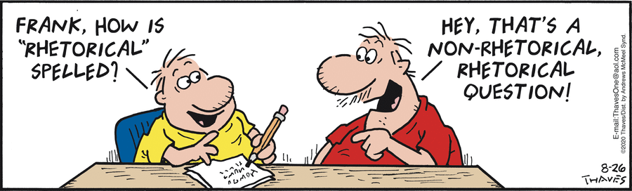 Frank and Ernest Comic Strip for August 26, 2020 