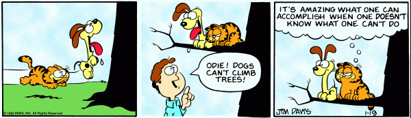 Garfield Comic Strip for January 19, 1982 