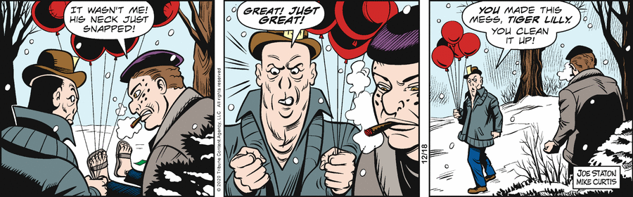 Dick Tracy Comic Strip for December 18, 2020 