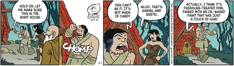 Alley Oop Comic Strip for February 07, 2025 