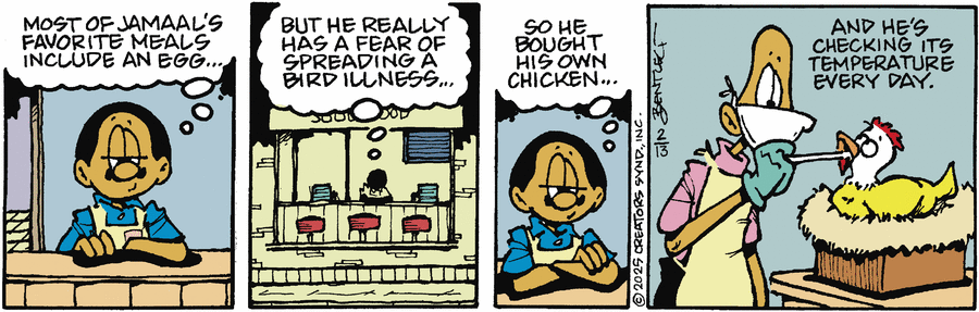Herb and Jamaal Comic Strip for February 13, 2025 