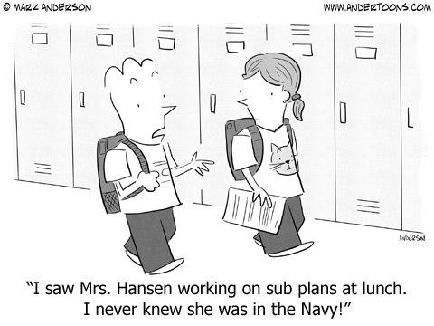Andertoons Comic Strip for January 25, 2016 