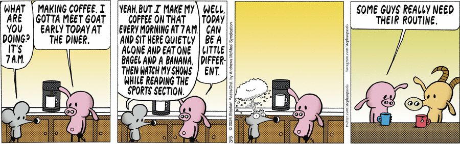 Pearls Before Swine Comic Strip for March 05, 2024 