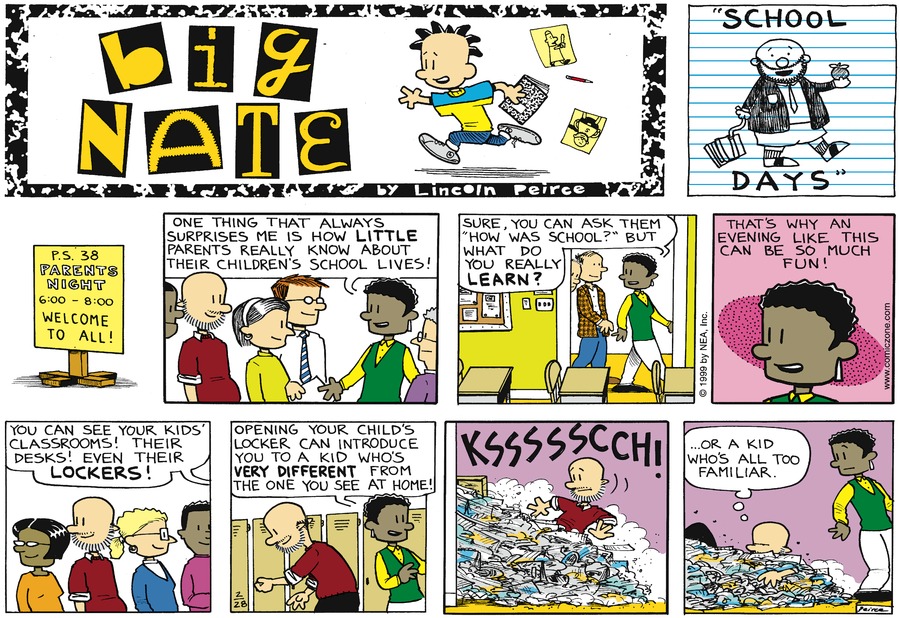 Big Nate Comic Strip for February 28, 1999 