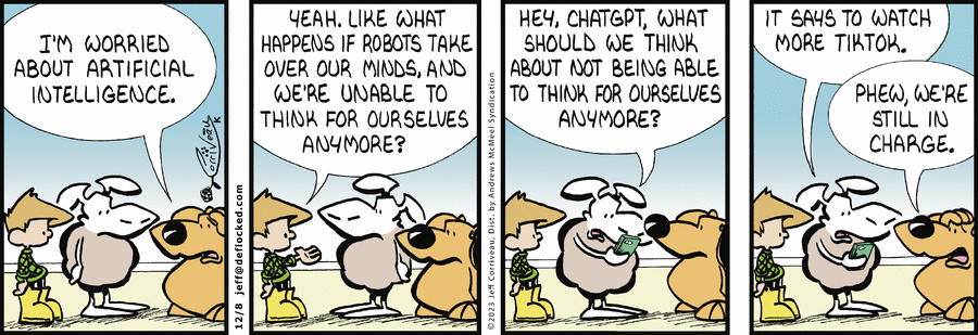 DeFlocked Comic Strip for December 08, 2023 
