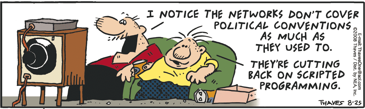 Frank and Ernest Comic Strip for August 25, 2008 