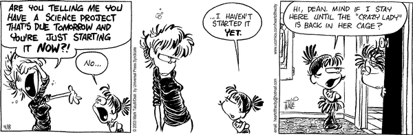 Heart of the City Comic Strip for April 08, 2003 