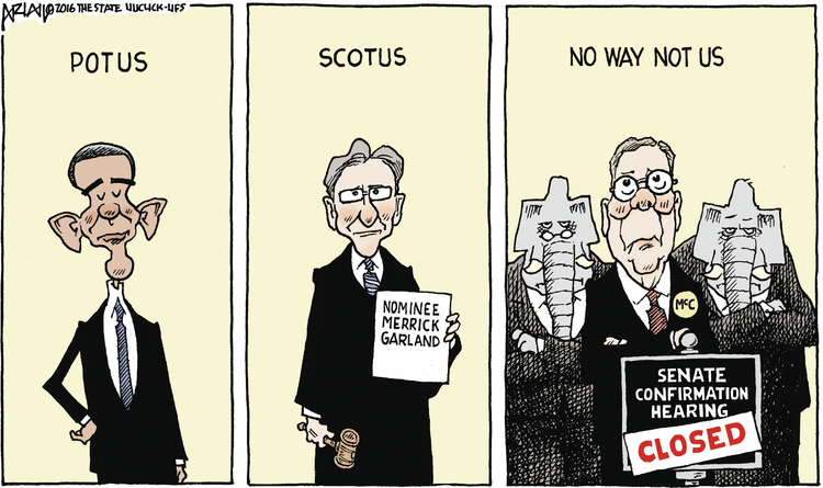 Robert Ariail Comic Strip for March 17, 2016 