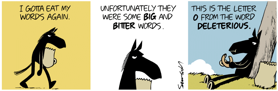Dark Side of the Horse Comic Strip for April 21, 2013 