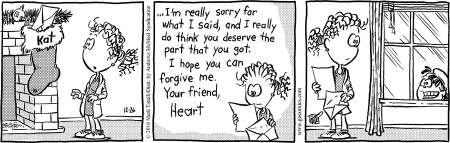 Heart of the City Comic Strip for December 26, 2018 