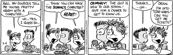 Heart of the City Comic Strip for May 04, 2005 