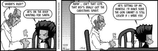 The Boondocks Comic Strip for July 25, 2011 