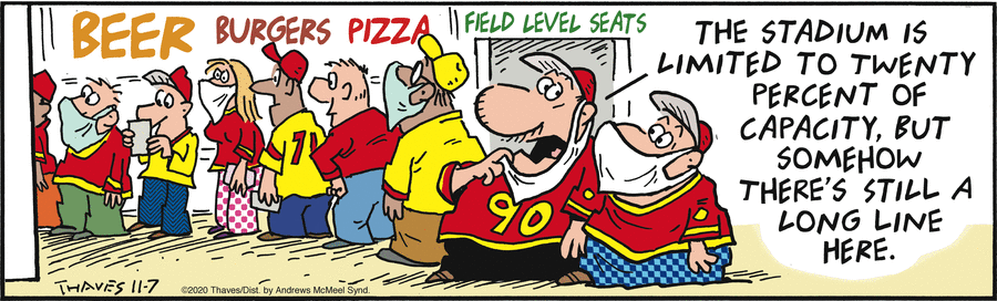 Frank and Ernest Comic Strip for November 07, 2020 