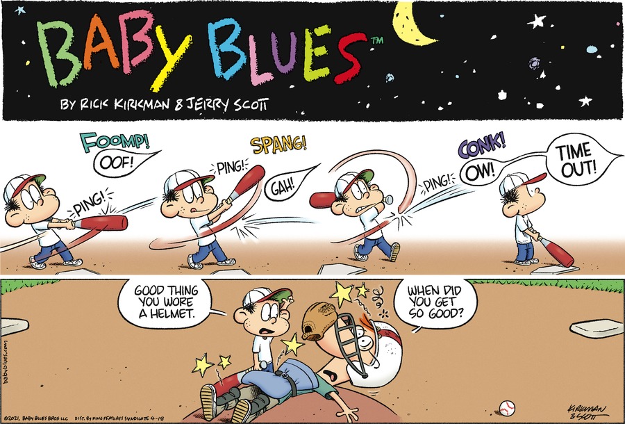 Baby Blues Comic Strip for April 18, 2021 