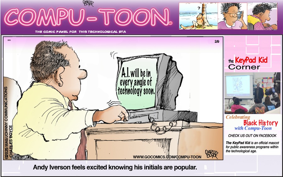 Compu-toon Comic Strip for February 09, 2025 