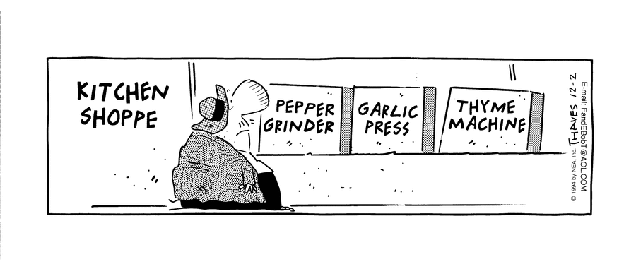 Frank and Ernest Comic Strip for December 02, 1994 