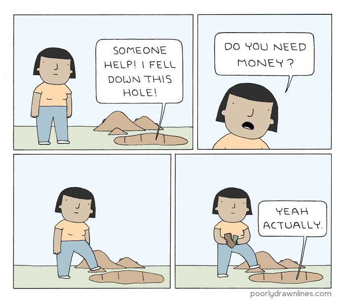 Poorly Drawn Lines Comic Strip for June 13, 2018 