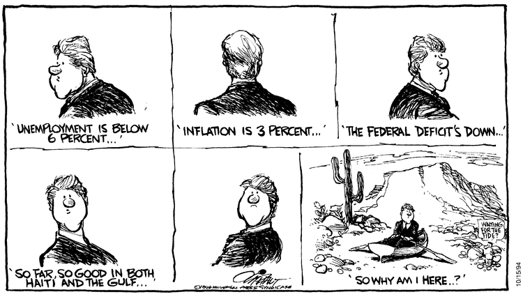 Pat Oliphant Comic Strip for October 15, 1994 