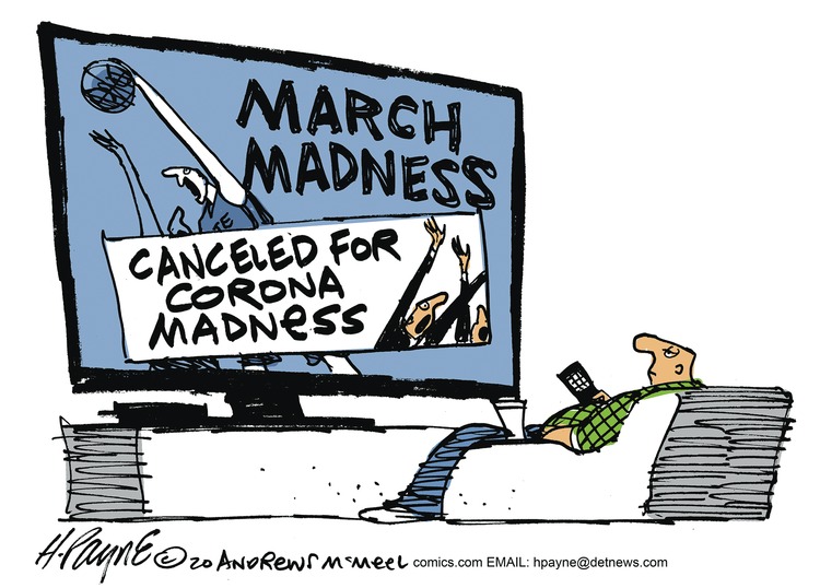 Henry Payne Comic Strip for March 15, 2020 