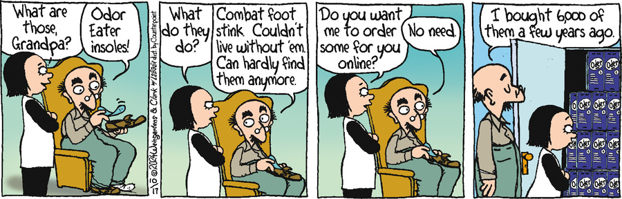 Barney & Clyde Comic Strip for October 17, 2024 