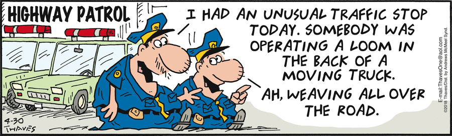 Frank and Ernest Comic Strip for April 30, 2018 