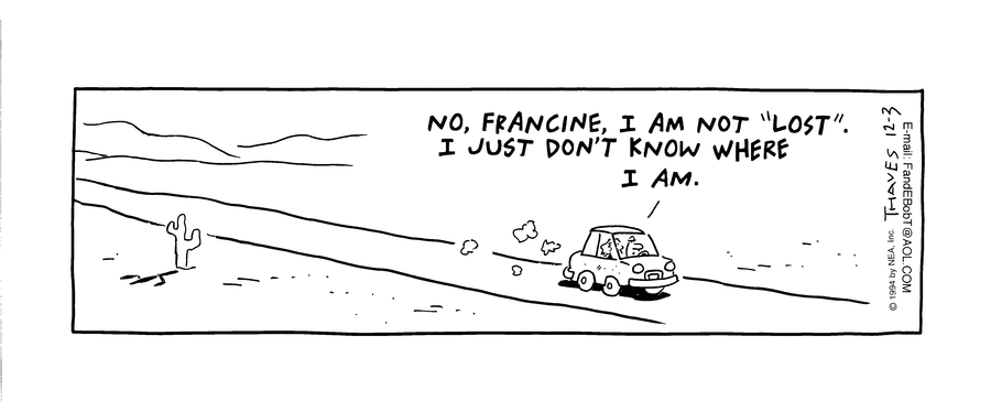 Frank and Ernest Comic Strip for December 03, 1994 