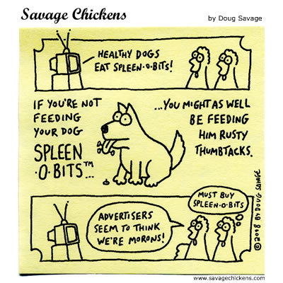 Savage Chickens Comic Strip for May 13, 2015 