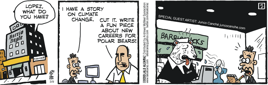 La Cucaracha Comic Strip for March 09, 2020 