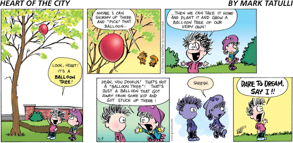 Heart of the City Comic Strip for May 09, 2010 