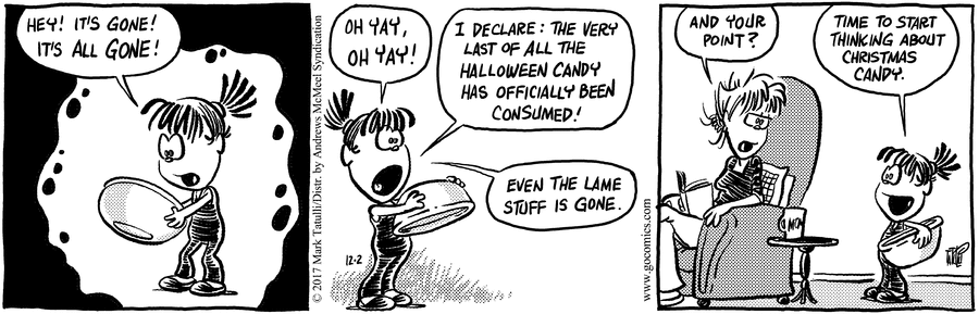 Heart of the City Comic Strip for December 02, 2017 