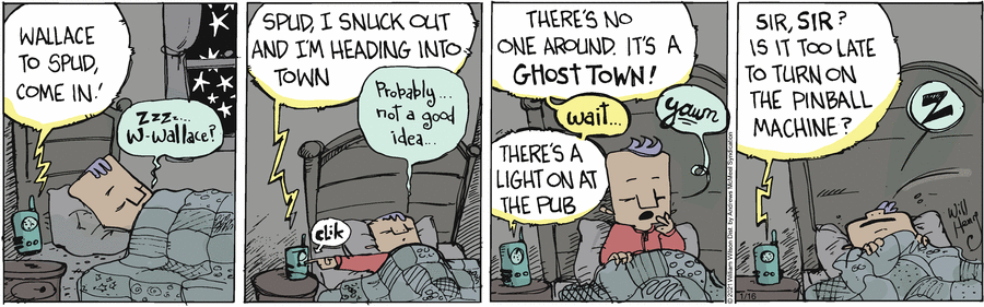 Wallace the Brave Comic Strip for January 16, 2021 