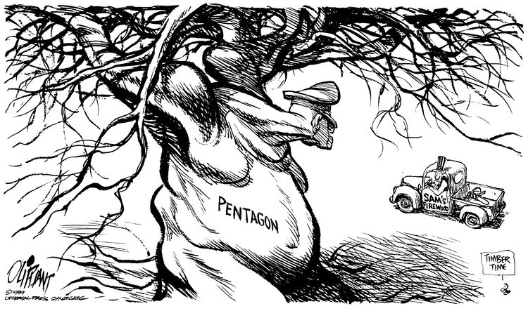 Pat Oliphant Comic Strip for November 23, 1989 