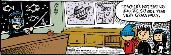 La Cucaracha Comic Strip for September 07, 2009 